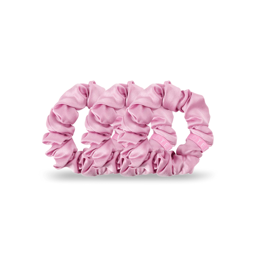 Large Teleties Silk Scrunchies-I Pink I Love You