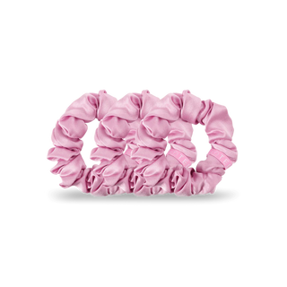 Large Teleties Silk Scrunchies-I Pink I Love You