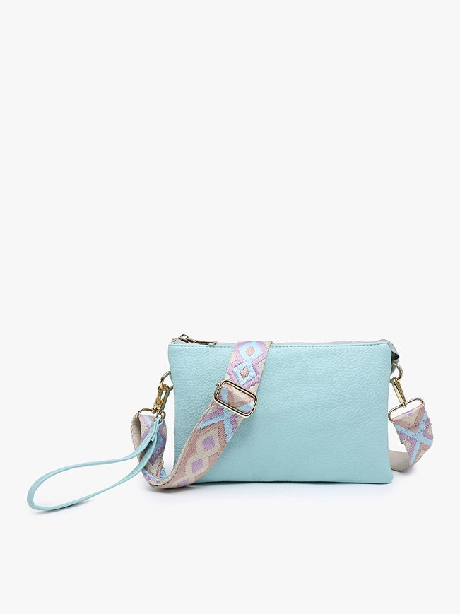 Izzy Crossbody Purse in Blue