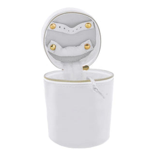 White Jewelry Organizer Travel Box