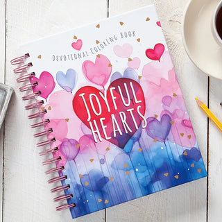 Joyful Hearts Devotional Coloring Book