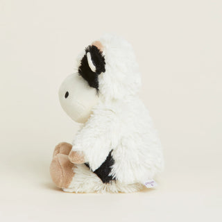 Black and White Cow- Junior Warmies Plush