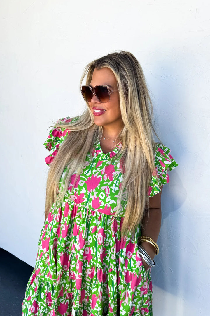 Luciana Floral Dress