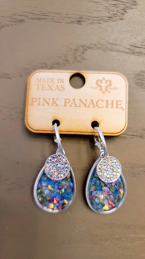 Pink Panache Multcolor Confetti Earrings