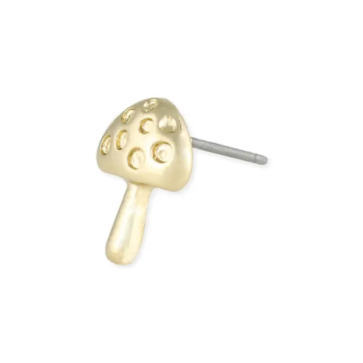 Literary Quotes- Mushroom Post Earrings