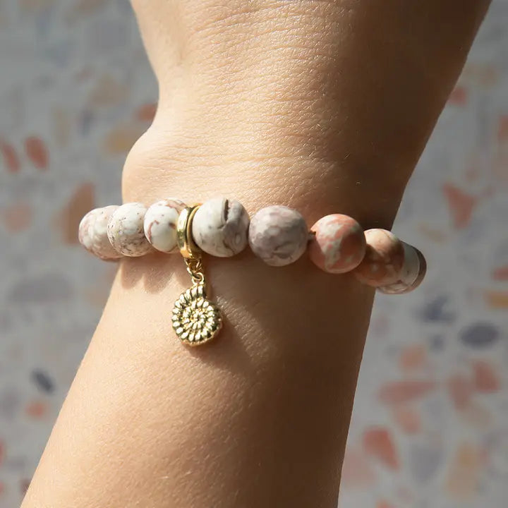 Gold Nautilus Shell Charm