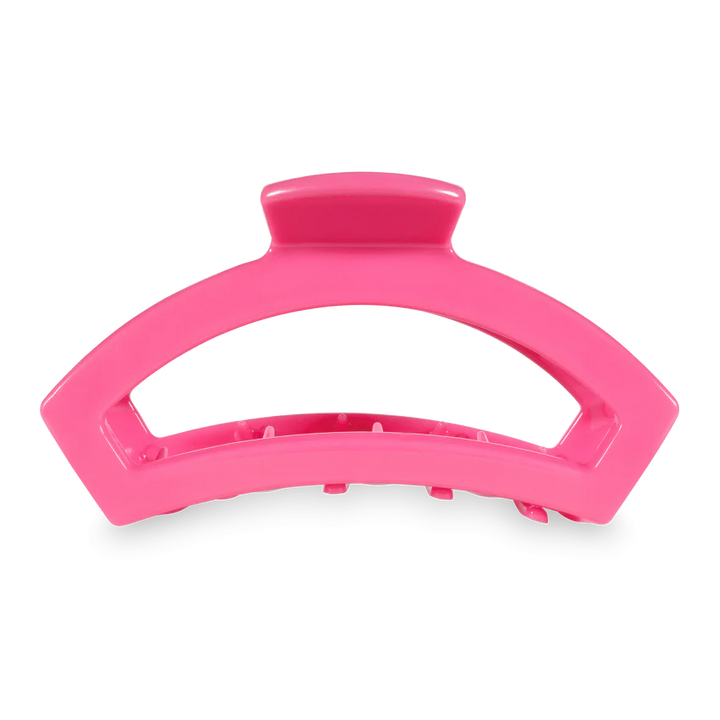 Teleties Open Hair Clip- Paradise Pink