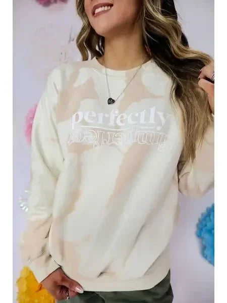 Perfectly Imperfect Bleached Sweatshirt