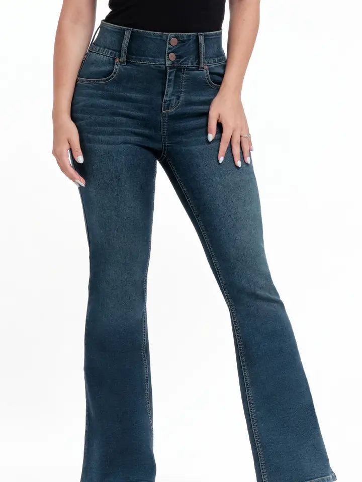 Petite Fit and Lift Flare Jean