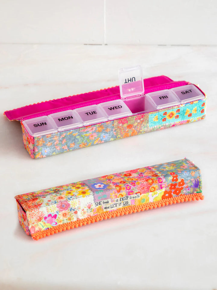 Boho Weekly Pill Organizer