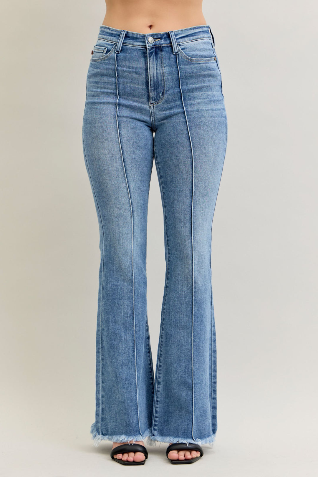 Judy Blue Flare Front Pintuck