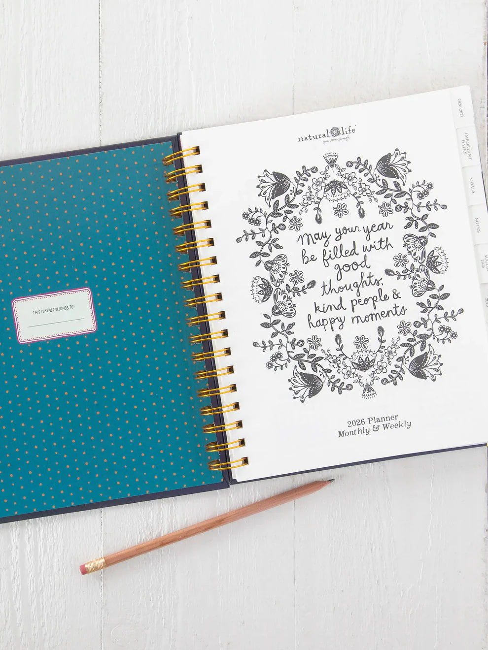 17 Month Planner- Don't Forget