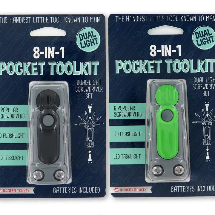 Mondern Monkey 8-in-1 Pocket Toolkit