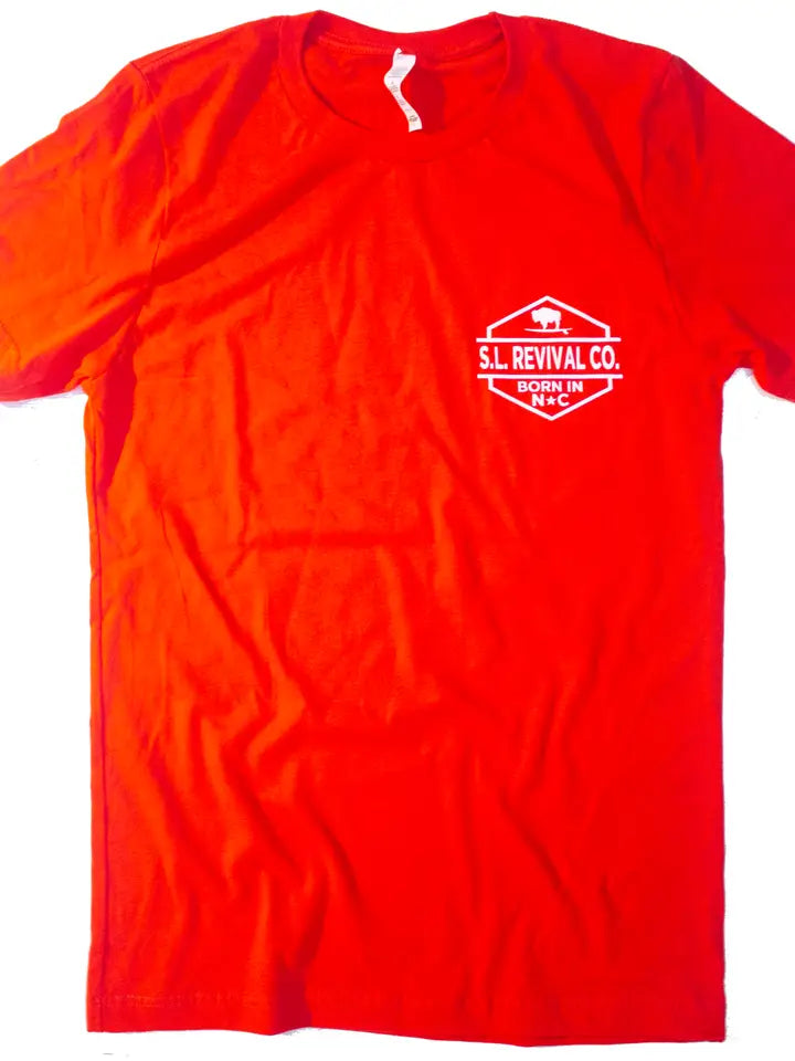 Red Good Things Made in NC T-shirt