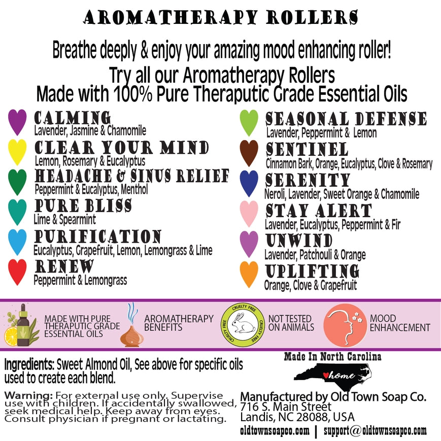 Aromatherapy Roller- Headache and Sinus