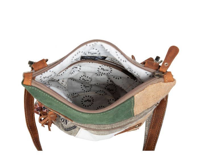 Myra Bag Boulangerie Floral Trim Crossbody Bag