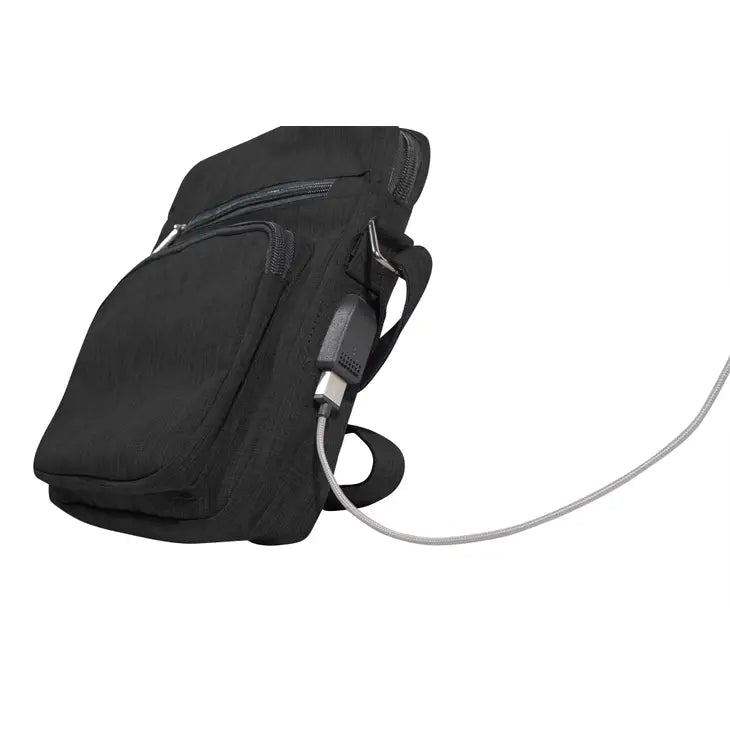 NuPouch Anti-Theft Shoulder Bag-Black