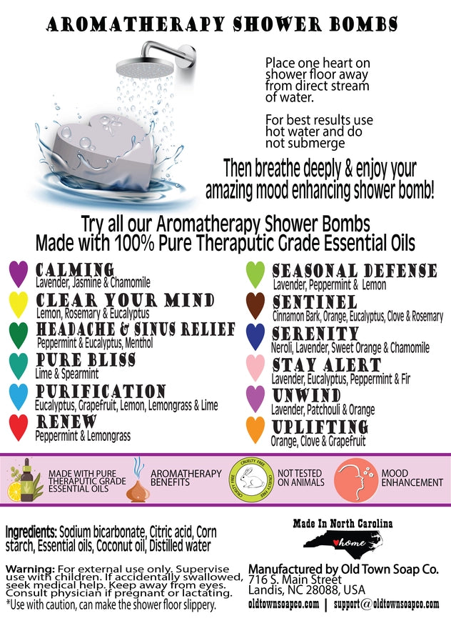 Shower Bombs - Different Scents