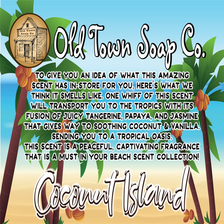 Natural Botanical Shower Gel - Coconut Island