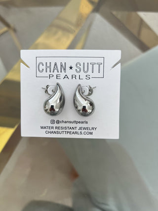 Silver Lauren Earrings