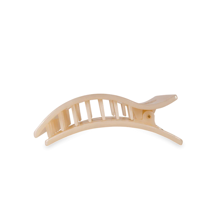 Teleties Flat Rectangle Hair Clip- Soft Surf