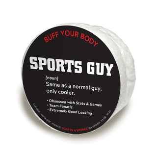Soap in a Sponge- Sports Guy