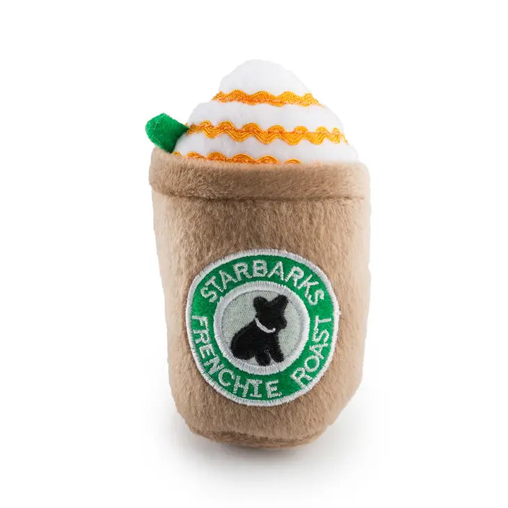 Starbarks Frenchie Roast Squeaker Toy - Small