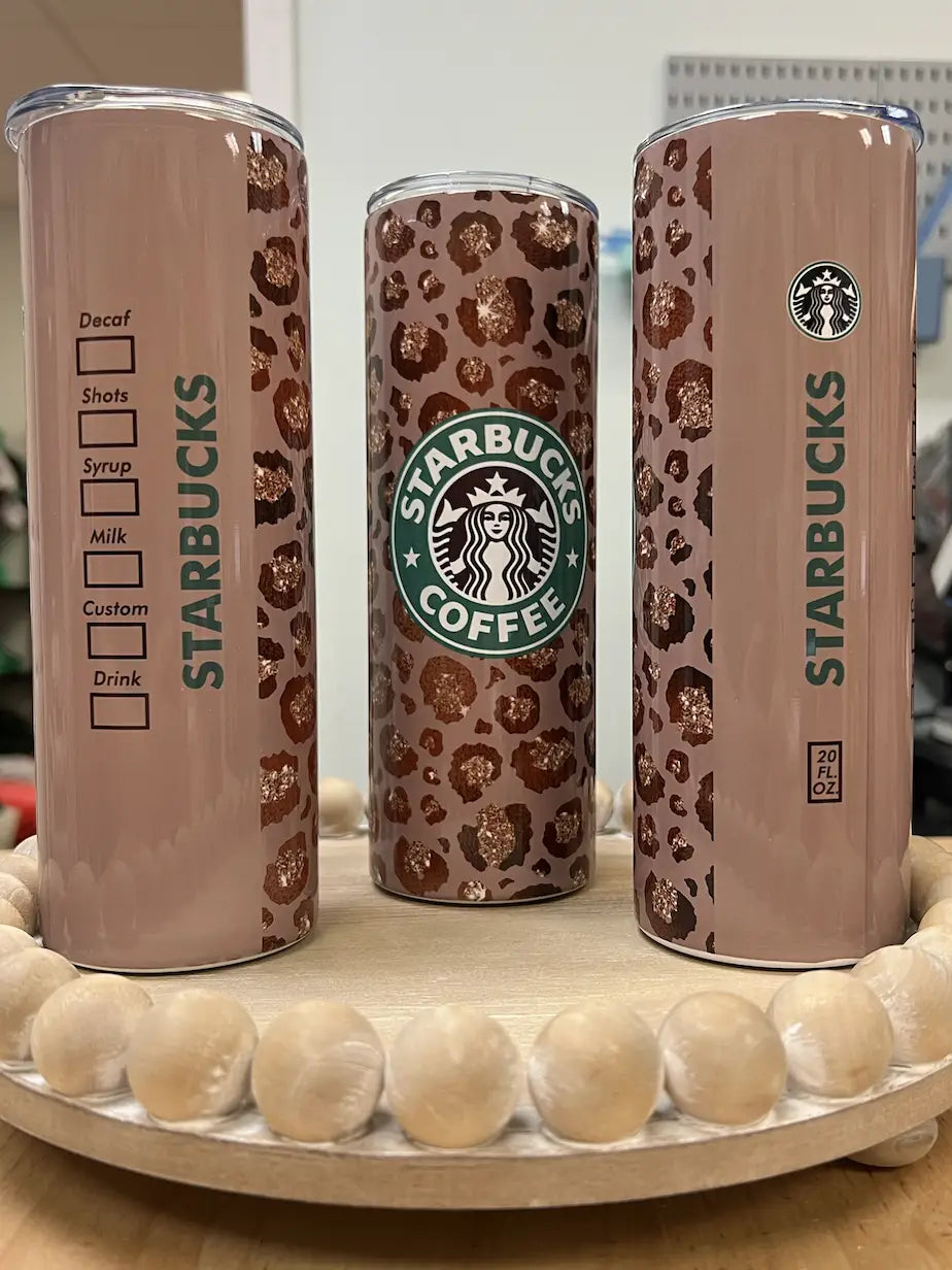 Starbucks Leopard Tumbler