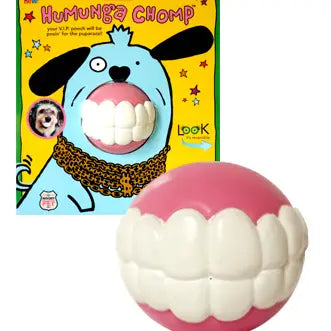Humunga Chomp Dog Toy Ball- Mini Size
