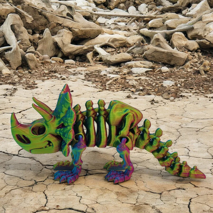 Fantasy Pets Skeletal Triceratops