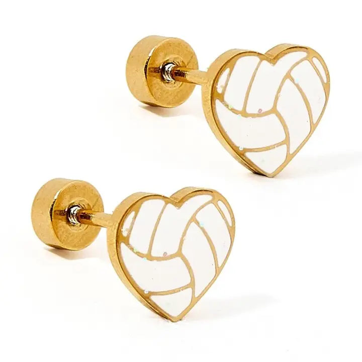 volleyball earrings