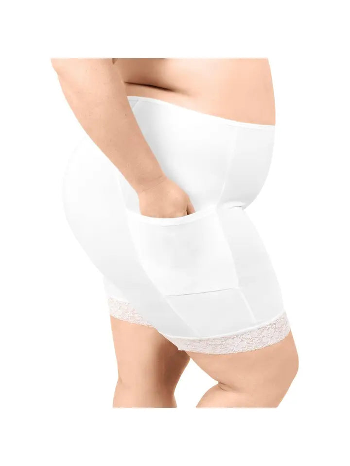 Anti Chaffing Moisture Control Slip Short with 2 Pockets