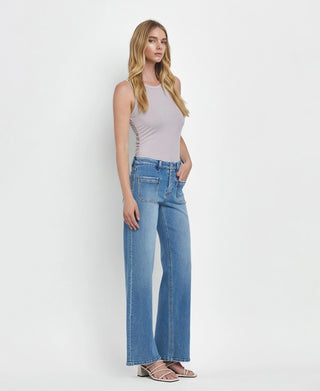Lovervet High Rise Wide Leg Jeans