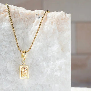 Gold Window Charm